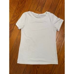 White Crew Neck Tshirt